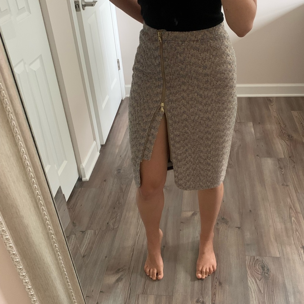 J.Crew Tweed Multicolor Pencil Skirt